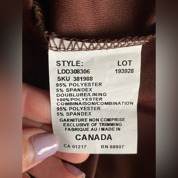 Zokai - Brown and Rose Gold Party Dress - Picture 11 of 11